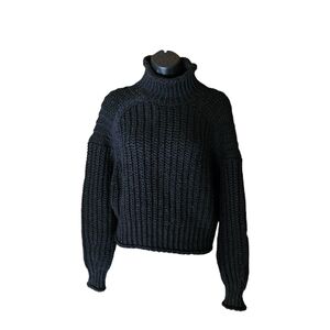 H&M Charcoal Turtleneck Sweater